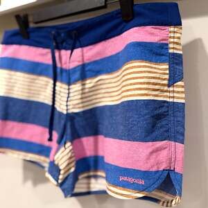 Patagonia Wavefarer 5" Inseam Striped Board Shorts